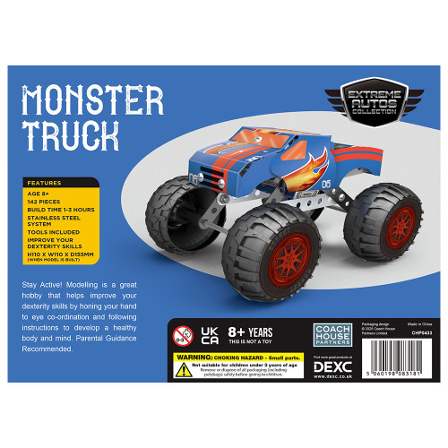 Monster Truck Metal Construction Set