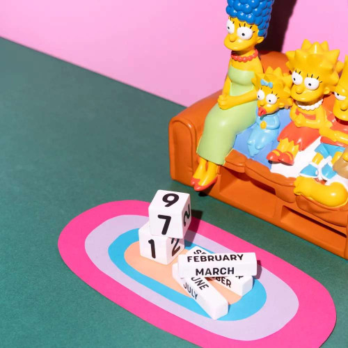 The Simpsons Family 3D Perpetual Calendar