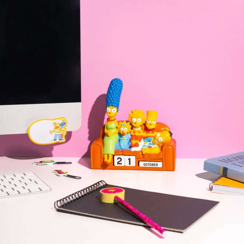 The Simpsons Family 3D Perpetual Calendar