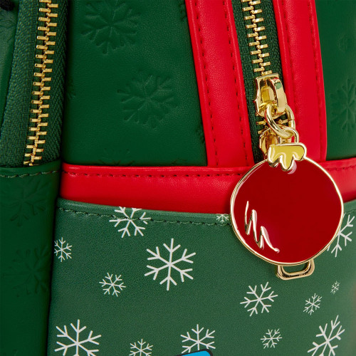 Dr Seuss The Grinch Holiday Loungefly Mini Backpack