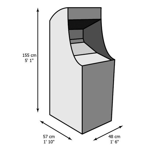 Ms Pac-Man vs Galaga Class of 81 Deluxe Arcade Machine