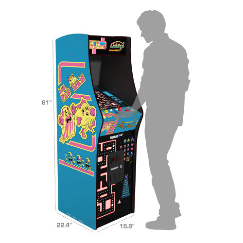 Ms Pac-Man vs Galaga Class of 81 Deluxe Arcade Machine