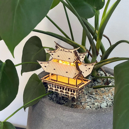 Temple Of Gratitude Wooden Kit