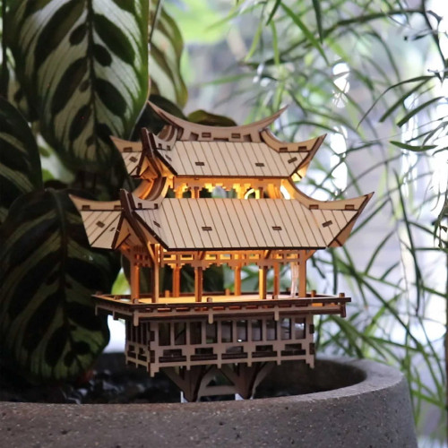 Temple Of Gratitude Wooden Kit