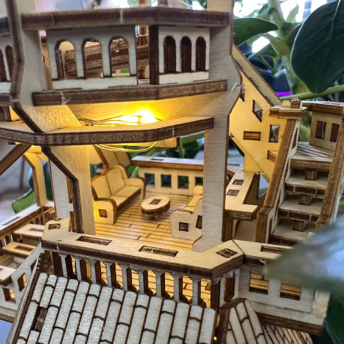 Forest Cottage Wooden Kit