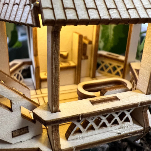 Forest Cottage Wooden Kit