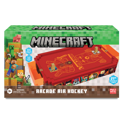Minecraft The Nether Arcade Air Hockey Premium Series