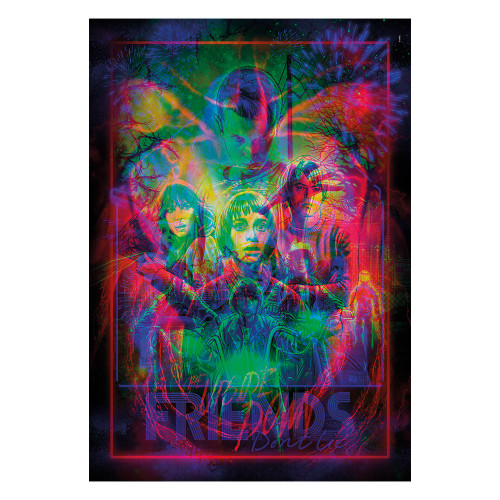 Stranger Things Upside Down Metamorphic Puzzle Art