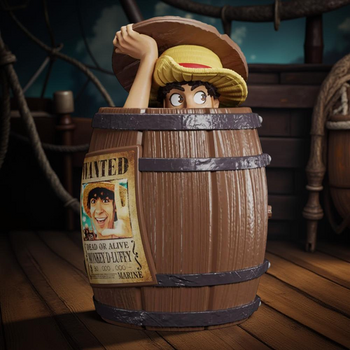 One Piece Netflix Luffy Most Wanted Cookie Jar