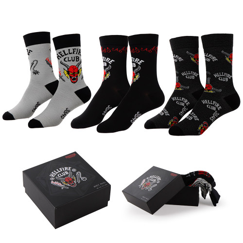 Stranger Things Hellfire Socks Pack