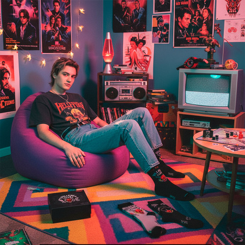 Stranger Things Hellfire Socks Pack