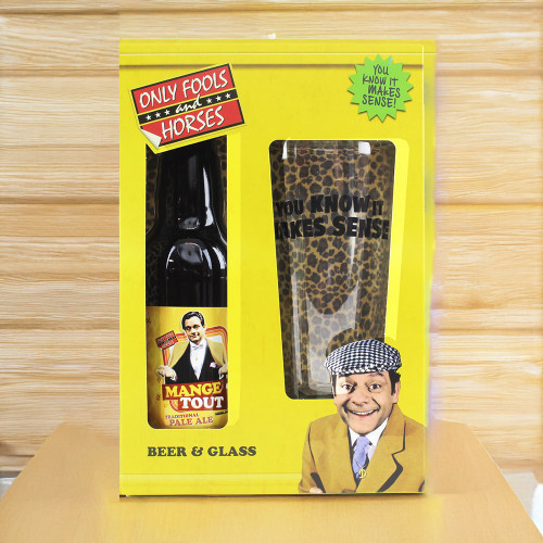 Only Fools & Horses Beer and Glass Set