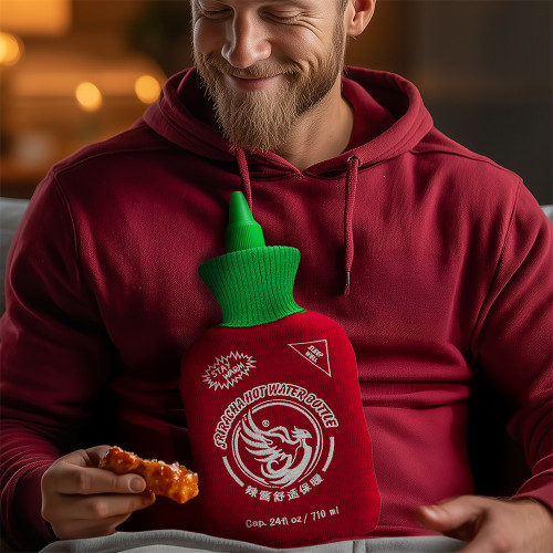 Sriracha Hot Water Bottle