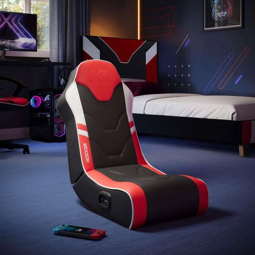 XR Shadow Audio Gaming Floor Chair Red