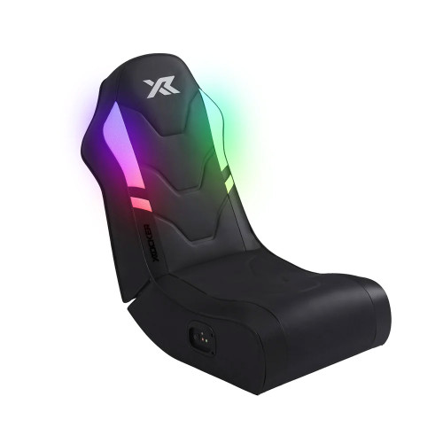 XR Shadow LED Audio Gaming Floor Chair Black