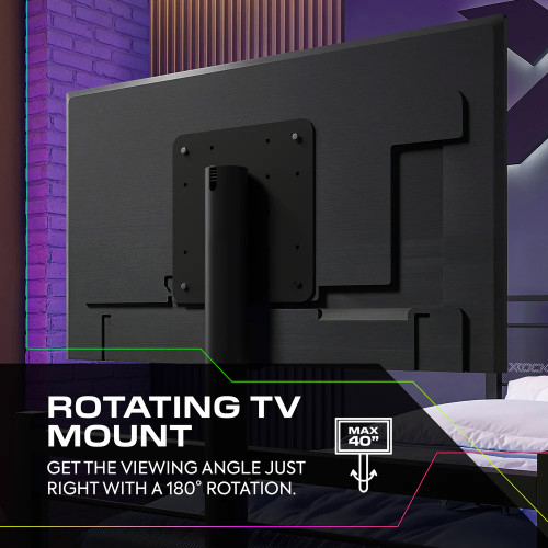 XR Basecamp LED Gaming TV Single Bed White