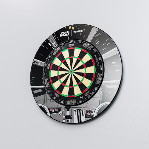 Star Wars Millenium Falcon Dartboard & Surround Set