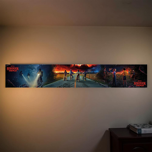 Stranger Things Season Celebration Wooden Sign