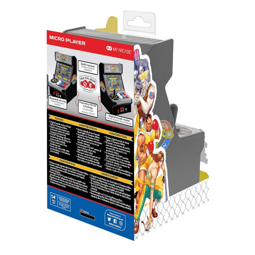 Street Fighter Micro Player Portable Retro Arcade