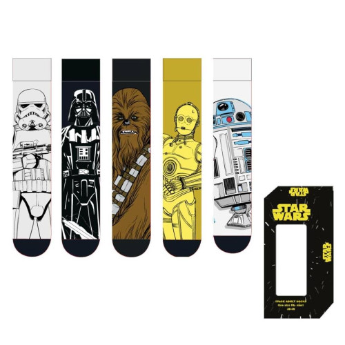 Star Wars Characters Socks Set