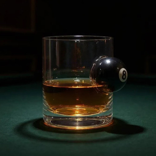 Sports Fan Pool Ball Tumbler