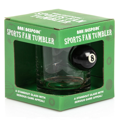 Sports Fan Pool Ball Tumbler