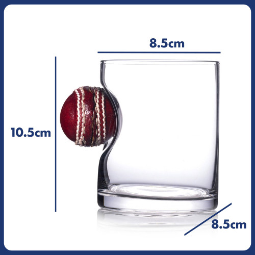 Sports Fan Cricket Ball Tumbler
