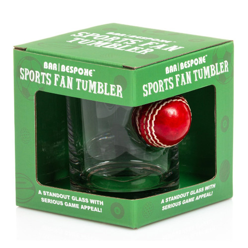 Sports Fan Cricket Ball Tumbler