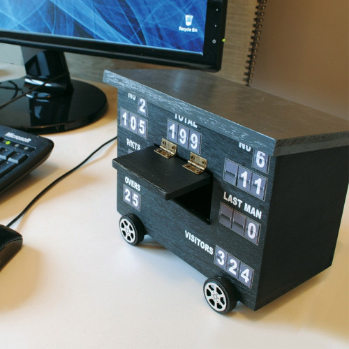 Cricket Scoreboard Desk Tidy