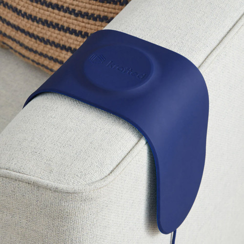 Krafted Couch Wireless Charger Pad Blue