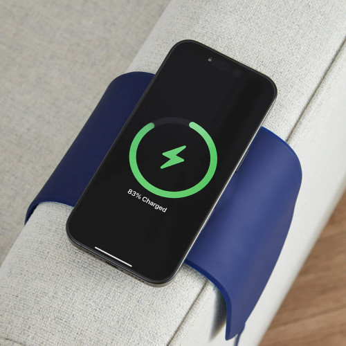 Krafted Couch Wireless Charger Pad Blue