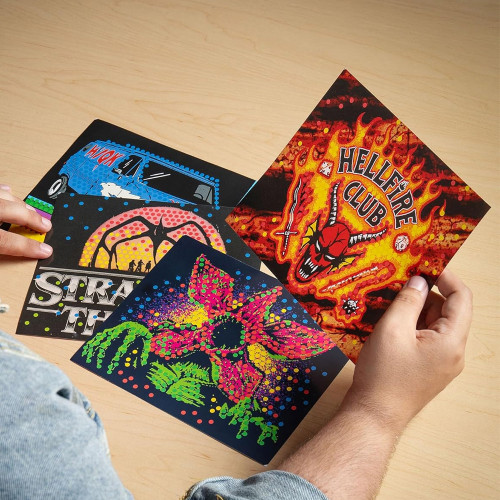 Stranger Things Lite Brite ColourPop! Art Kit