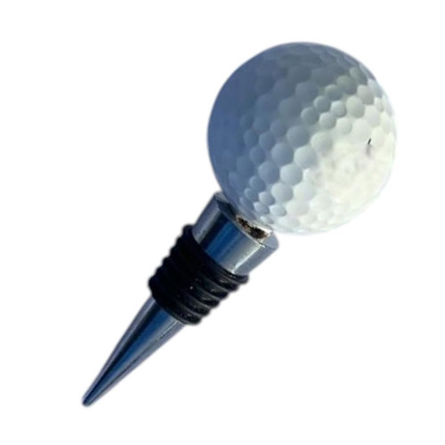 Golf Ball Wine & Spirits Bottle Stopper