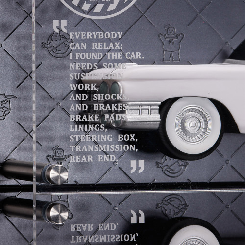 Ghosbusters Ecto 1 Car Plaque Model
