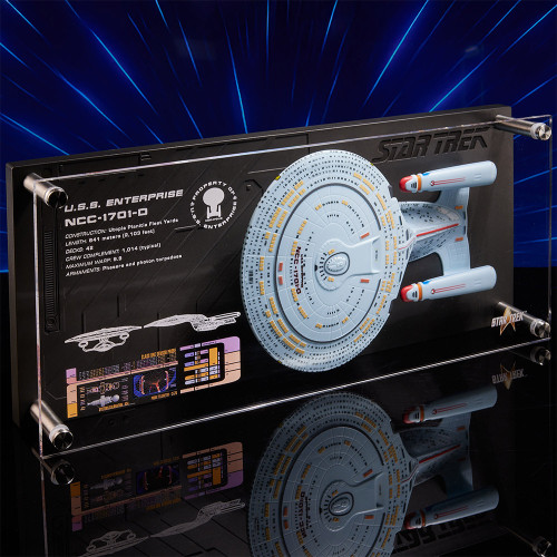 Star Trek Enterprise NCC 1701-D Plaque Model
