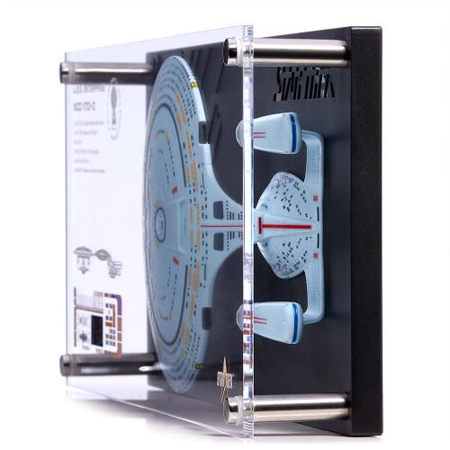 Star Trek Enterprise NCC 1701-D Plaque Model