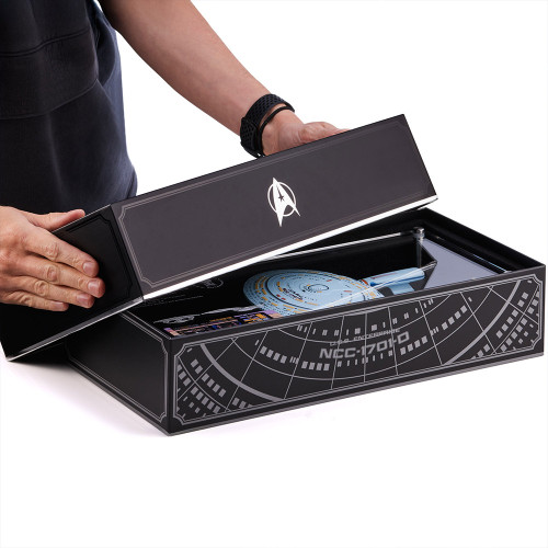 Star Trek Enterprise NCC 1701-D Plaque Model