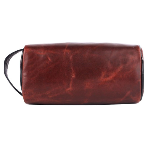 Buffalo Leather Cricket Toiletry Bag