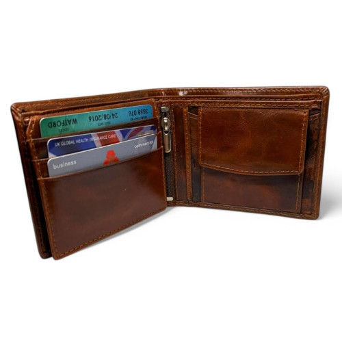 Buffalo Leather Rugby Wallet
