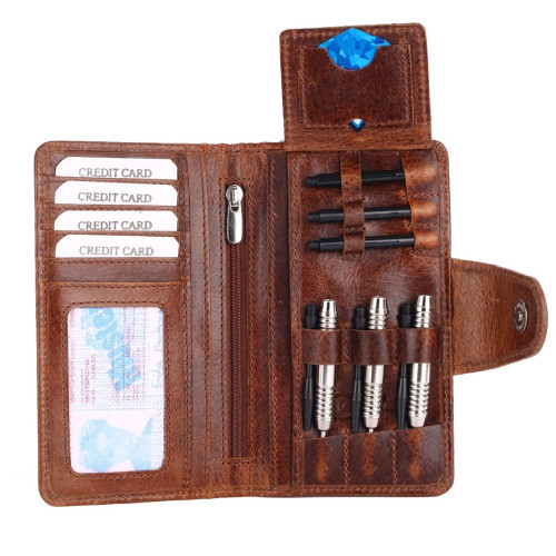 The Ultimate Buffalo Leather Darts Wallet