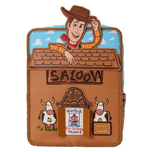 Pixar Toy Story Woody 30th Anniversary Loungefly Mini Backpack