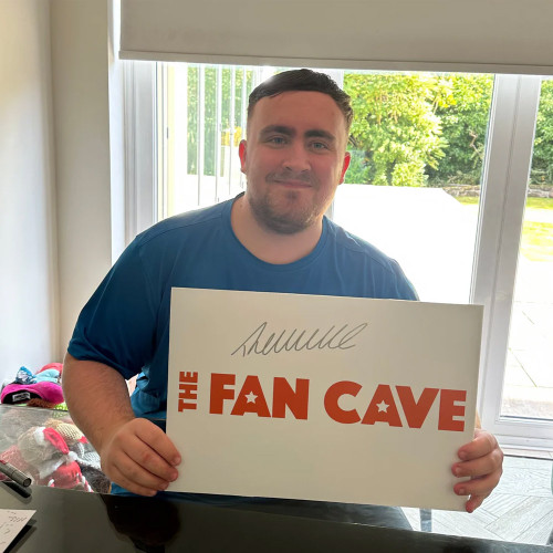 Luke Littler Signed Elite Shirt - Framed