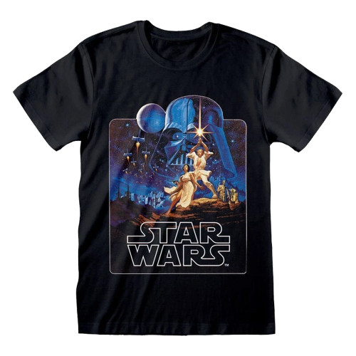 Star Wars Retro Classic Poster T-Shirt