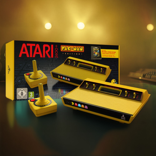 Atari 2600+ Retro Video Game Platform Pacman Edition
