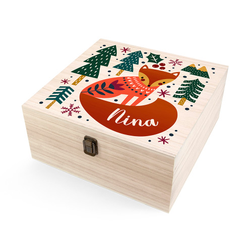 Personalised Festive Penguin Christmas Eve Box