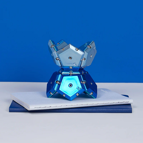 Speks Geode Chrome Sphere Fidget Toy