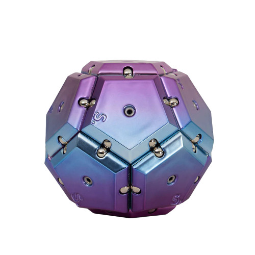 Speks Geode Chrome Sphere Fidget Toy