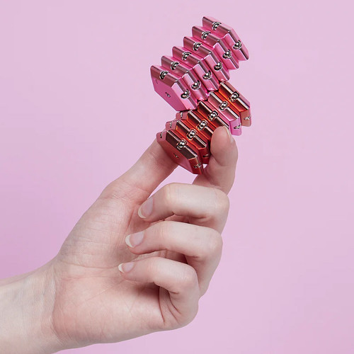 Speks Geode Chrome Sphere Fidget Toy