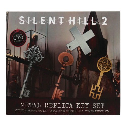 Silent Hill Set of 3 Keys Replica