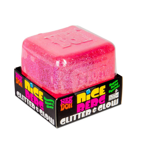NeeDoh Nice Berg Glitter & Glow Fidget Toy